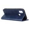 For Alcatel 3X 2020 Magnetic Crazy Horse Texture Horizontal Flip Leather Case with Holder & Card Slots & Wallet(Blue)