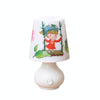 Plug-In Cup-Shaped Night Light Girl Bedroom Bedside Dim Lamp With Remote ControlCN Plug, Style: Happy Outing White