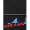 DIVE & SAIL Wetsuits Surfing Neoprene Warm Dive Diving Hood 3mm Bib Hood, Size: L 57-59cm
