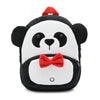 Kids 3D Animal Velvet Backpacks Children Cartoon Kindergarten Toys Gifts School Bags(Panda)