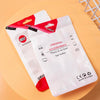 100 PCS  Charging Cable U Disk Universal Color Printing Sealing Pocket(11x18cm Red Matte)
