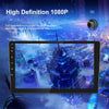 A3196 10 Inch Car Android Large Screen Navigation Central Control Screen 2+64G Player with CarPlay, Style:Standard+4Lights Camera