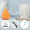 Geometric Scented Candle Silicone Mold, Specification: LZ-406+Tool Set