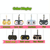 PU Sunglasses Bag Cute Quirky Sunglasses Box(Sun)