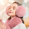 Winter Women Cute Earmuffs Soft Fluffy Warm Earmuffs Adult Children Students Ear Warmer, Size: 14cm Small(Black)