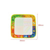 3 PCS Magic Graffiti Water Writing Cloth Children Foldable Drawing Board with Pen, Size: 29cm x 29cm(Alphabet)
