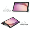 For Lenovo Tab M8 4th Gen / TB-300FU Custer Painted 3-Fold Holder Leather Tablet Case(Unicorn)
