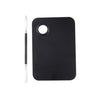 Stainless Steel Nail Makeup Palette With Toning Stick, Specification: Black Small