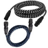 KN006 15m Male To Female Canon Line Audio Cable Microphone Power Amplifier XLR Cable(Black)