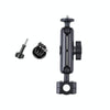 21mm Ballhead Car Front Seat Handlebar Fixed Mount Holder with Tripod Adapter & Screw for GoPro, Insta360, DJI and Other Action Cameras