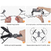 For DJI Air 3 Sunnylife KC680 Drone Propeller Protective Guard Anti-collision Ring (Grey)