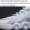 Mesh Breathable Flying Weave Men Shoes Sports Casual Shoes, Size: 41(Brandic)