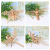 5 PCS MQY005 Children Educational Early Education DIY Hand-Assembled 3D Animal Model Puzzle Toy(Beetle)