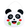 Handbag Handmade DIY Production Materials Package Kindergarten Children Educational Toys(Panda)