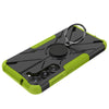 For Samsung Galaxy S23 5G Armor Bear Shockproof PC + TPU Phone Case with Ring(Green)