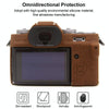 For FUJIFILM X-T5 Soft Silicone Protective Case(Coffee)