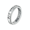 S925 Sterling Silver Rotary Unzip Lettering Ring(No.7)