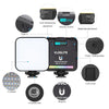 VLOGLITE W64RGB Dimmable RGB LED Pocket Fill Light 20 Modes Live Broadcast Video Light
