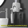 Couple Wall Mounted Toothbrush Holder Automatic Squeeze Toothpaste Device,Spec: Ordinary Green