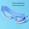 HAIZID Children Large Frame Anti-fog HD Diving Goggles(5021 Blue)
