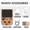 ANBERNIC RG405V 4+256G 10000 Games Handheld Game Console 4-Inch IPS Screen Android 12 System T618 64-Bit Game Player(Wood Grain)