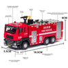 Jiaye Simulation Alloy 1:50 Scale Engineering Car Model Children Toy Car(Water Tanker)