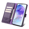 For Samsung Galaxy A55 5G Forwenw F6 Series RFID Leather Phone Case(Purple)