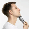3D Floating Head Electric Shaver Charging Three-blade Wet and Dry Razor(Silver)