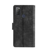 For Alcatel 1S 2021 / 3L 2021 Skin Feel Crocodile Texture Magnetic Clasp Horizontal Flip PU Leather Case with Holder & Card Slots & Wallet(Black)