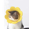 Lick Proof Dog Cone Collar, Soft EVA Sponge, Yellow, 28-36cm