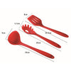 kn7050 10 in 1 Silicone Kitchen Tool Set(Red)
