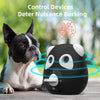 Outdoor Ultrasonic Bark Deterrent - 10m Range (Black)