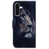 For Samsung Galaxy A36 5G / A56 5G Coloured Drawing Flip Leather Phone Case(Lion)