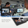 FEELWORLD LUT11H 10.1 Inch Ultra Bright 2000nit DSLR Camera Field Monitor Touch Screen 4K HDMI F970 External Power and Install Kit (EU Plug)