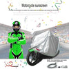 210D Oxford Cloth Motorcycle Electric Car Rainproof Dust-proof Cover, Size: XL (Black)