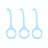 YOUTU 3pcs Invisible Braces Extractor Picking Hooks And Removing(Light Blue)