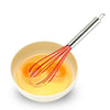 5 In 1 Pot Spatula Silicone Spatula Egg Beater Cooking Baking Tool Set(Pink)