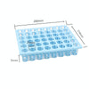 2 PCS Plastic Storage Rack Virus Sampling Tube Rack, Specification: 48-well