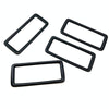 For Toyota 2022 Voxy/Noah 90 Series Rear Air Vent Decorative Frame(Black)