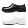 Chef Shoes Non-slip Kitchen Shoes Canteen Chef Cleaning Work Shoes Hotel Work Shoes, Size:38(Black)