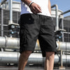 Summer Men Thin and Loose Fitting Casual Beach Shorts, Size:L(9022-Black)