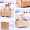 Arc De Triomphe Shape Home Decor Originality  Wooden Musical  Boxes