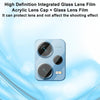 For Xiaomi Redmi Note 12 Pro+ 5G China/Indian imak Integrated Rear Camera Lens Tempered Glass Film