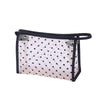Flocking Love Mesh Portable Cosmetic Bag, Style: Briefcase