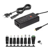 65W 6-20V Adjustable 3A DC Power Adapter Charger, Specification: EU Plug