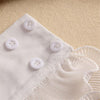 Inner Shirt Sleeves Double Pleated Lace Fake Sleeves Wild Sleeves, Size:One Size(White)