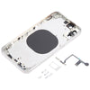 iPhone XS Back Cover, iP15 Pro Style (White)