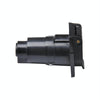 A0145 7-PIN Trailer Plug American Flat Blade Connector Adapter 12V Tow Bar