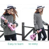 HM100 21 inch Basswood Ukulele Children Musical Enlightenment Instrument(White)