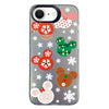 For iPhone 7 / 8 / SE 2020 2022 Christmas Series PC Full Coverage Pattern Phone Case(CK051 Black)